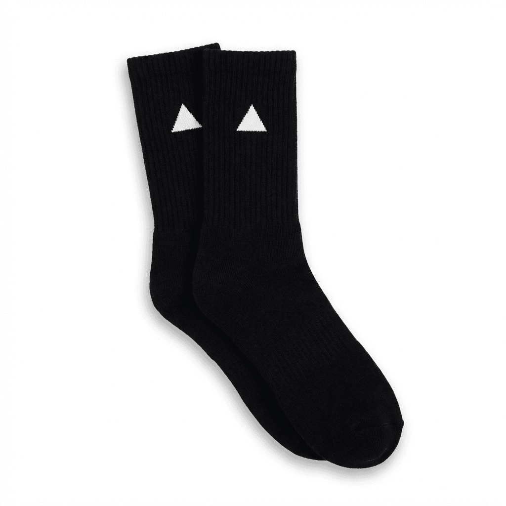 Black Crew Socks